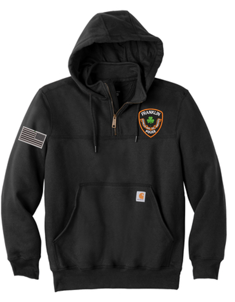 Carhartt 1/4 Zip Hooded Sweatshirt