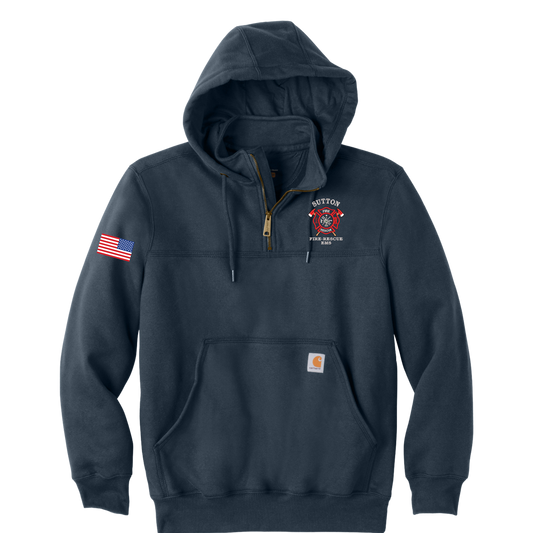 Carhartt 1/4 Zip Hooded Sweatshirt