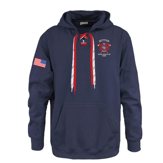Hockey Style Hooded Sweatshirt