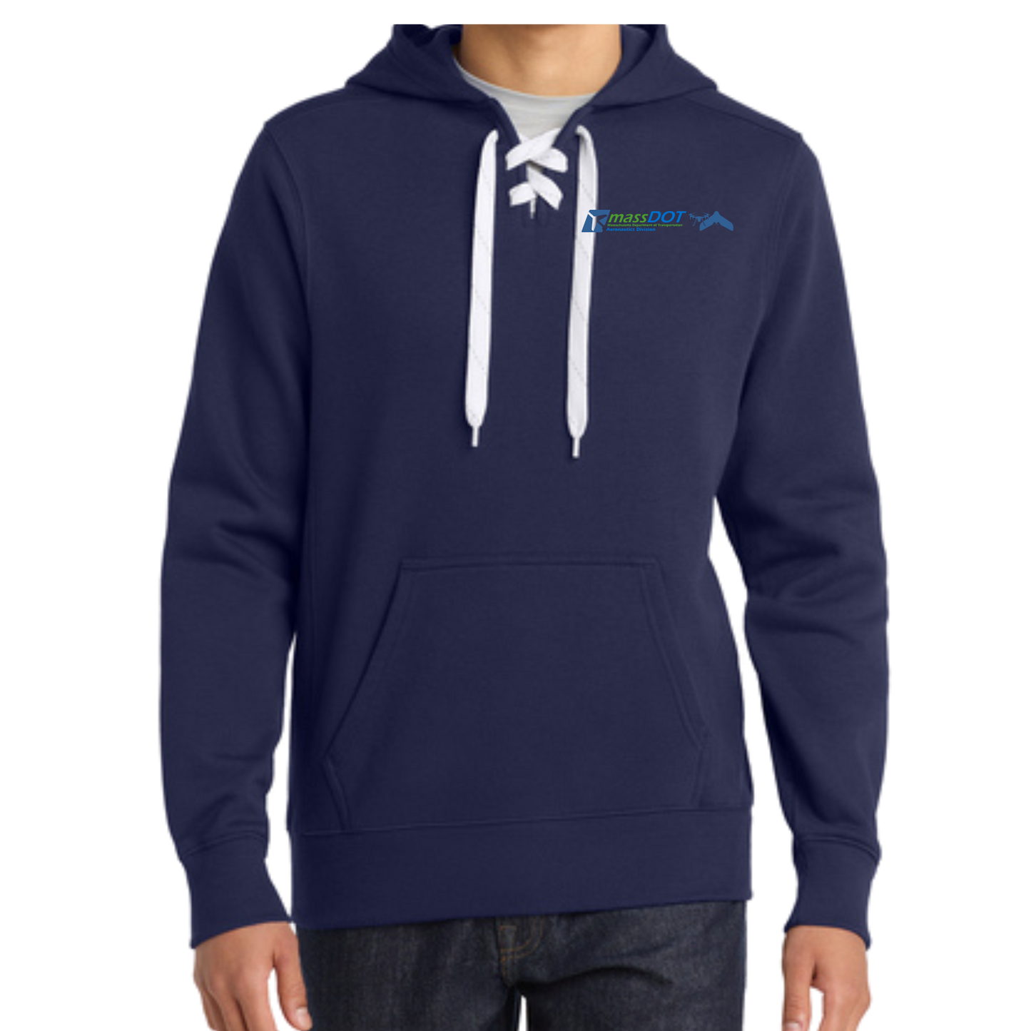 Hockey Style Hooded Sweatshirt